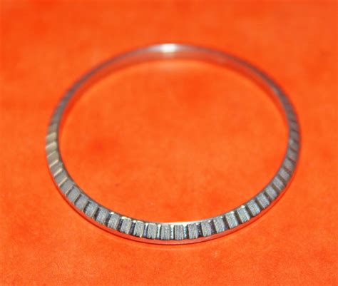 rolex fluted bezel original part|rolex aftermarket bezel.